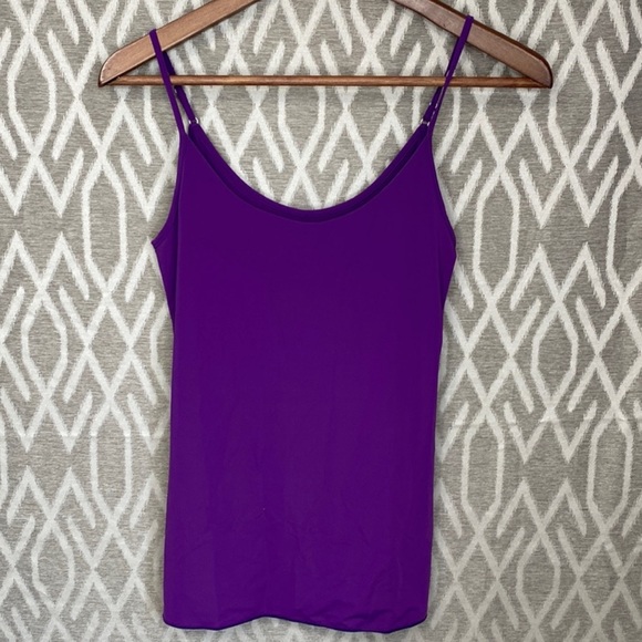 Jockey Top Spaghetti Strap Tank Small Purple - Picture 1 of 4